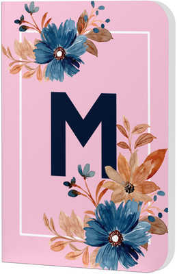 AccuPrints Initial M Premium Soft Bound Notebook A5 Diary Ruled 200 Pages(Alphabet-M)
