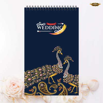 Nyouta Wedding Notepad Regular Note Pad Single Ruled. 100 Pages(Wedding Vows)