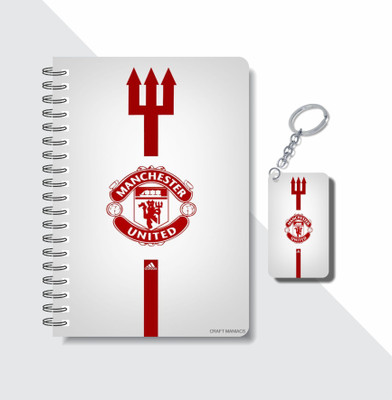 craft maniacs 2023 UNITED DIARY A5 Notebook RULED 160 Pages(White)