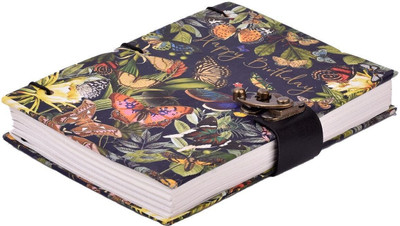 omar craft 1 A5 Diary unruled 200 Pages(Multicolor)