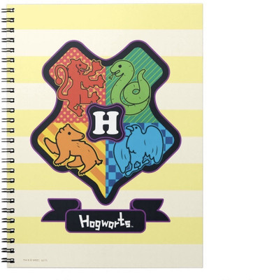 craft maniacs HARRY NOTEBOOK A5 Notebook RULED 120 Pages(Black)
