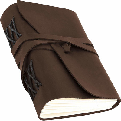 Anshika International no A5 Diary no 200 Pages(Brown)