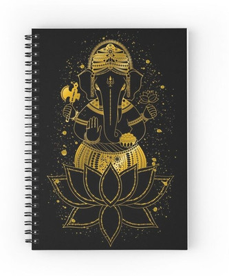 craft maniacs GANESHA COLLECTION A5 Notebook RULED 120 Pages(BUDDHA)