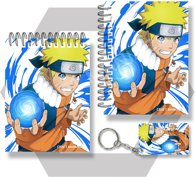 craft maniacs ITACHI UCHIHA A6 NOTEBOOKS A6 Notebook UNRULED 100 Pages(Multicolor)