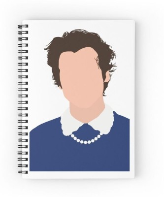 craft maniacs HARRY STYLES COLLECTION A5 Diary RULED 160 Pages(White)