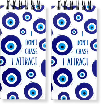 articious To Do List Combo Pack of 2 (19.8 x 9.2) cm Mini Memo Pad Ruled 132 Pages(Evil Eye, Pack of 2)