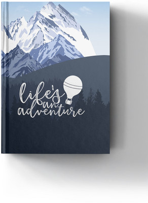 Macmerise Lifes An Adventure A5 Diary Ruled 100 Pages(Multicolor)