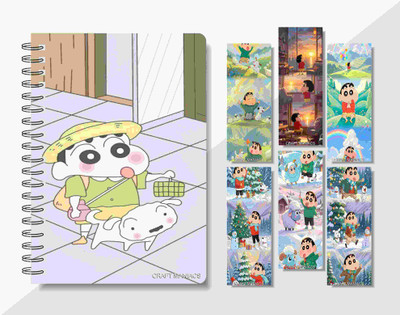 craft maniacs SITCOM COLLECTION A5 Notebook RULED 160 Pages(Multicolor, Pack of 2)