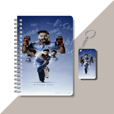 craft maniacs NOTEBOOK COLLECTION A5 Diary RULED 160 Pages(Blue)