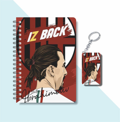craft maniacs 2023 ZLTAN DIARY + KEYCHAIN A5 Diary RULED 160 Pages(Multicolor)