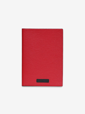 ALLAN FEDER Leather Diary A5 Diary Ruled 100 Pages(Red)
