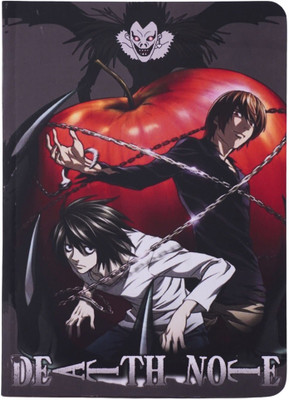 OFFO Death Note Anime A5 Notebook Ruled 160 Pages(Black)