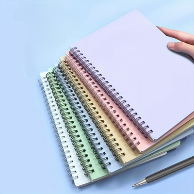 craft maniacs ECO FRIENDLY COLLECTION A5 Notebook UNRULED 120 Pages(Multicolor, Pack of 6)