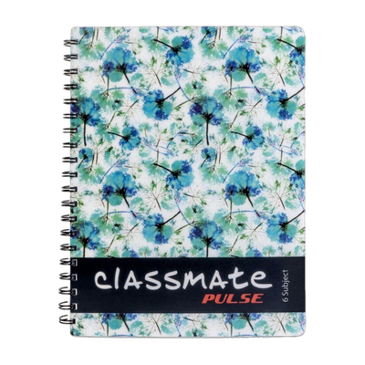 Classmate Pulse Regular Notebook Single Line 300 Pages(Multicolor)
