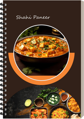 ESCAPER Shahi Paneer Diary, Designer Notebook, Executive Notepad A5 Diary Ruled 160 Pages(Shahi Paneer)