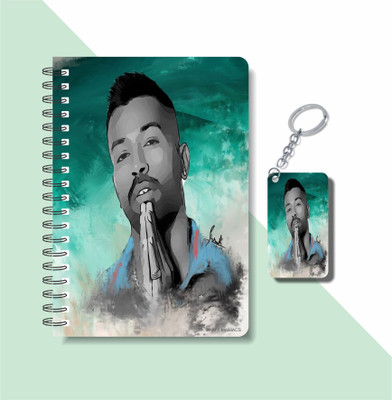 craft maniacs HARDIK PANDYA 2023 NOTEBOOK COLLECTION A5 Diary RULED 160 Pages(White)