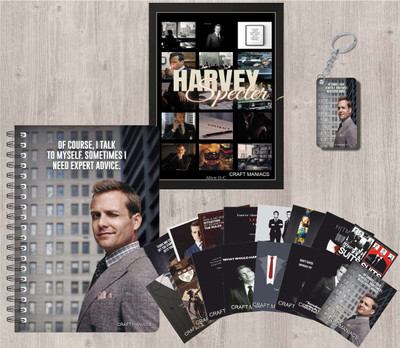 craft maniacs SITCOM COLLECTION A5 Notebook RULED 120 Pages(Black)