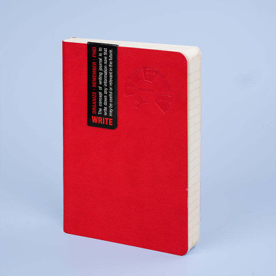 PaperPassion Write All Red Regular Notebook Ruled 240 Pages(Red)