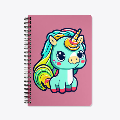 Bhamra Trader Spiral Diary Wiro A5 Diary Ruled 140 Pages(Multicolor)