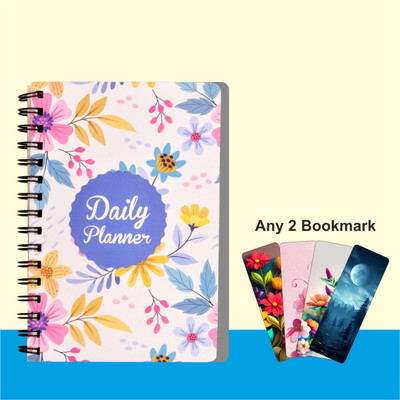 ThinkcCrafts Plannar A5 Planner 160 Pages(Multicolor, Pack of 2)