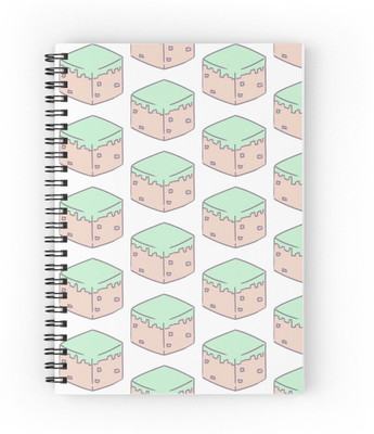 craft maniacs MINECRAFT NOTEBOOK COLLECTION A5 Diary RULED 160 Pages(Black)
