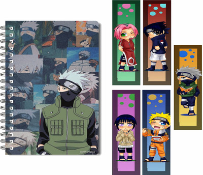 craft maniacs KAKASHI DIARY & FREEBIE BOOKMARKS A5 Diary RULED 100 Pages(Green)