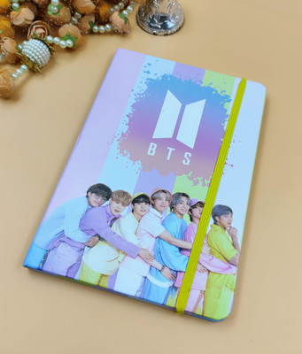 Paper Bear BTS Regular Diary single 60 Pages(Yellow)