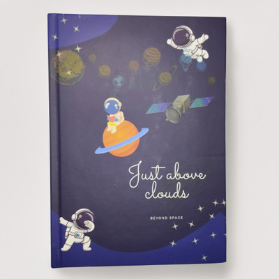 HiQ PlayBox Just Above Clouds A5 Journal Undated Daily Planner, Tracker and Personal Companion 224 Pages(Cloud Burst)