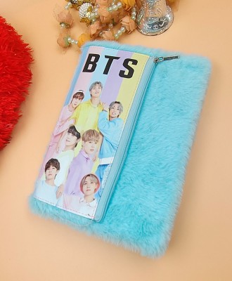 Paper Bear BTS A4 Diary ruled 70 Pages(Light Blue)