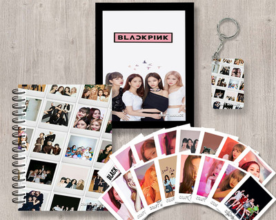craft maniacs BLACKPINK GIFTING SET A5 Diary RULED 120 Pages(REDDD, Pack of 4)