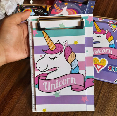 Le Delite Gift set A6 Diary Ruled 50 Pages(Multicolor)