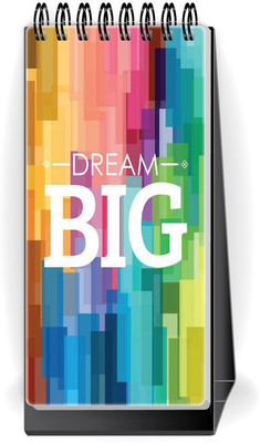 Nourish Desktop Standing To Do List Regular Desk Planner Ruled 50 Pages(DREAMBIG)
