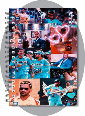 craft maniacs HALLA BOL NOTEBOOK COLLECTION A5 Diary RULED 160 Pages(White)