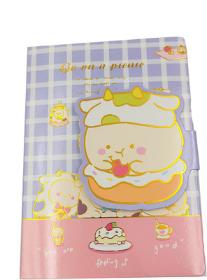 Paper Bear Sweet Dream A4 Diary ruled 60 Pages(Multicolor)