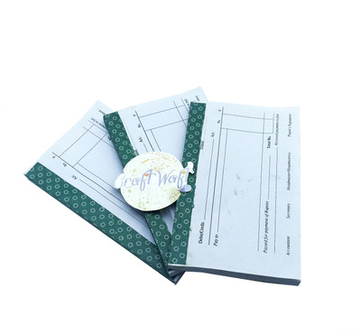 CRAFTWAFT Voucher Pad / Book for School, College, Institution, Tuition (Cash/Credit/Debit) Pack of 3 Books 100 Pages Each Booklets 1-Part Voucher Pads(100 Sets)