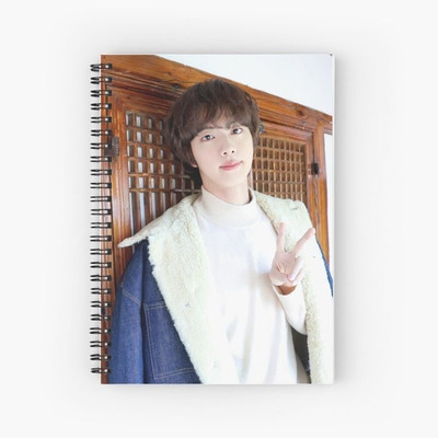 craft maniacs BTS JIN A5 RULED 160 PAGES DIARY A5 Diary RULED 160 Pages(Multicolor)