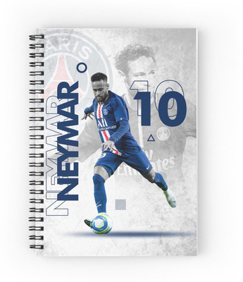 craft maniacs FOOTBALLER DIARY A5 Diary RULED 120 Pages(Multicolor)