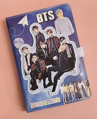 Tera13 magnetic diary for girls A5 Note Book Ruled 70 Pages(Multicolor)