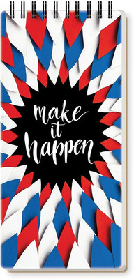 Nourish ToDo List Note Pad_DRY Regular Note Pad Ruled 50 Pages(MAKEITHAPPEN)