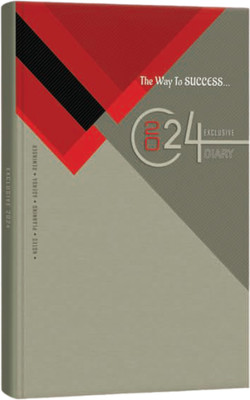 SUMO PRIME Smart Series '2024' 'Page a Day' New Year Diary B5 Diary Single Ruled 300 Pages(Multicolor)