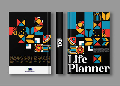 ONE XL INFO LLP Life Planner A5 Journal Ruled 104 Pages(Multicolor)