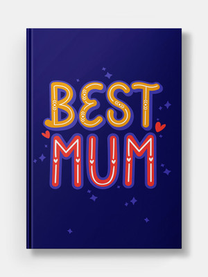 Macmerise Best Mum A5 Diary Ruled 100 Pages(Multicolor)