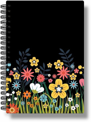 buddytales Spiral Noteook A5 Notebook unruled 120 Pages(Multicolor)