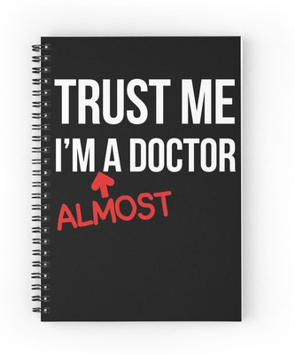 craft maniacs DOCTOR NURSE 2023 COLLECTION A5 Notebook RULED 160 Pages(Multicolor)