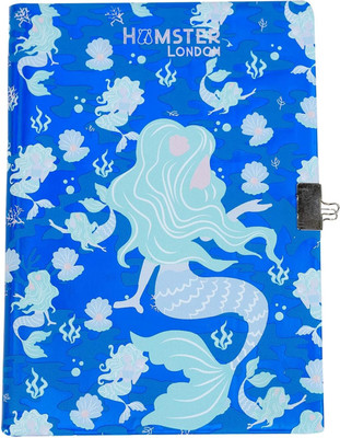 hamster london Hamster London Regular Diary Plain 100 Pages(Blue)
