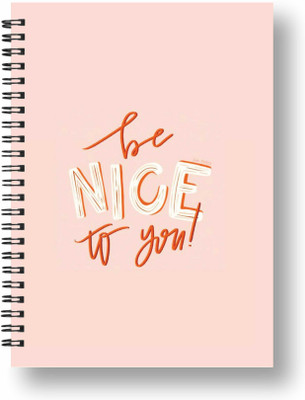ROT RIX DOT GRID NOTEBOOKS A5 Diary dot grid 144 Pages(salmon pink)