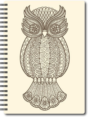 Nourish A6 Size RULED Pages Colourful Graphic Diary A6 Notebook Ruled 75 Pages(Multicolor)