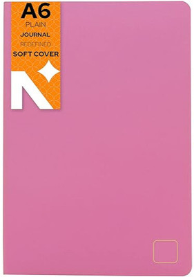 NEORAH Unruled Journal Notebook - 110 GSM - Softcover A6 Notebook PLAIN 160 Pages(LAVENDER)