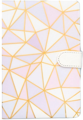 The Procure Store Abstract A5 Notebook Ruled 112 Pages(Purple)