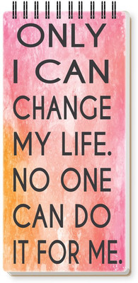 Nourish ToDo List Note Pad Regular Note Pad Ruled 50 Pages(ONLYICANCHANGE)